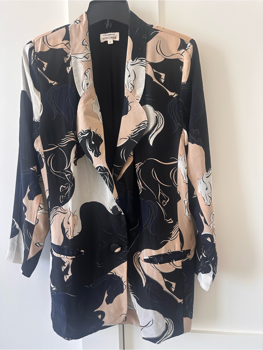 Chasing Unicorns Silk Blazer